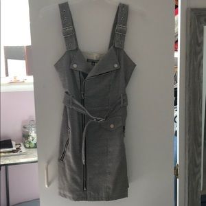 Mini plaid dress- HONEYPUNCH XS